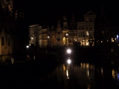Canal after dark