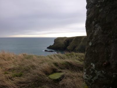 Cliffs at Dunnottar, Aberdeenshire