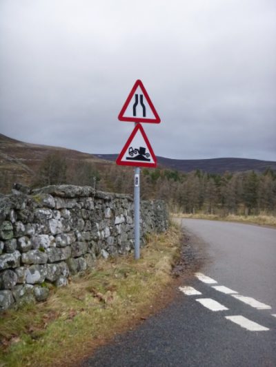 Fun with signs in the Cairngorms