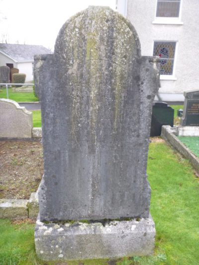 Headstone of Joseph Graham, Grange Presbyterian Church