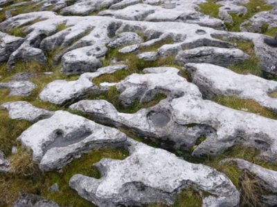 The moonscape of The Burren, Clare